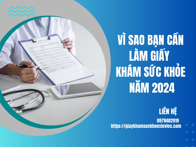 Chi phí dịch vụ làm giay kham suc khoe năm 2024