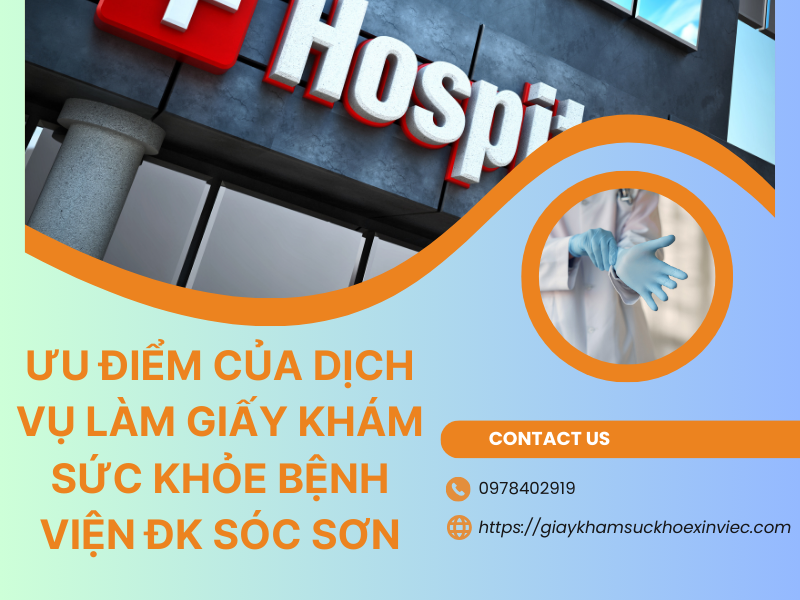 Đánh giá về dịch vụ giấy khám sức khỏe bệnh viện ĐK Sóc Sơn