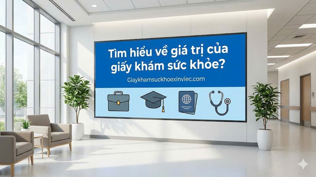 Tìm hiểu về giá trị của giấy khám sức khỏe